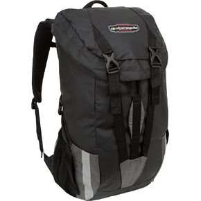 Fieldline Motorcycle All Weather Backpack, Black, Works with Backrest and Sissy Bar Large