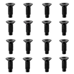 kiMing 16 PCS Torx Screws Compatible with Jeep Wrangler 76-86 CJ, 87-95 YJ, 97-06 TJ Door Bolts and Windshield Hinge Screws