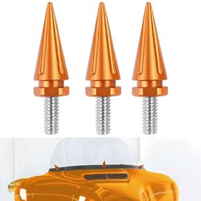 Motorcycle Windscreen Screws Windshield Spike Bolts for Harley Street Glide Tri Electra Ultra Limited 1996-2013 (Street Glide 96-13, Chrome)
