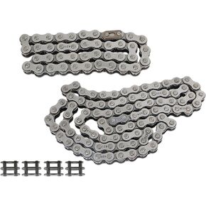waltyotur 420 Chain Mini Bikes Front and Rear Drive Chain Replacement for Coleman Trail BT200X CT200U CT200U-EX 42 Link Front & 90 Link Rear