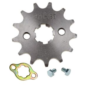 HIAORS 428 13T 17mm Motorcycle Front Engine Sprocket for 50cc 70cc 110cc 125cc 140cc 160cc Honda TaoTao Roketa Coolster Sunl Lifan Chinese ATV Quad Dirt Bike
