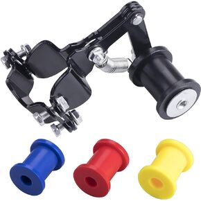 Universal Motorcycle Chain Adjuster Tensioner Guide with three Backup guide wheels Dirt Pit Pro Dirt Bike 4 wheeler