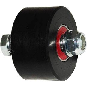 Outlaw Racing OR3078BK Chain Roller Guide 43X24mm - Compatible with CR125R CR250R YZ490 - (Black)