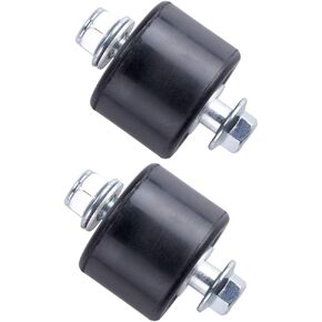 MRELC Black Lower Chain Roller Guide Set For Yamaha YFZ 350 Banshee 1987-2006,2 PCS (8mm)