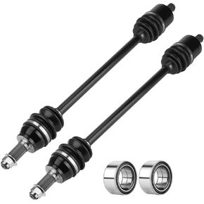 Front CV Axle Shafts for Polaris RZR 4/ S 900 General 1000 2015 2016 2017 2018 2019 2020 2021 2022 1333263, 1333946, 1334269-1 Pair Left & Right ATV Powersports Axles in Kuwait