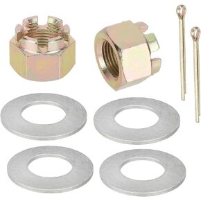 Rear Axle Nuts Washer Kit for Polaris RZR Ranger Sportsman General Outlaw ACE 1000 900 800 570 500 450 400 300 OEM# 7547337 7555796