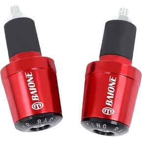 Worldmotop 7/8" 22mm Motorcycle Bar End Plug Handlebars End Caps Grips for Honda CBR1000RR CBR600RR CB650F CBR250R