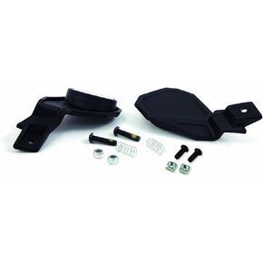 مجموعة مرايا PowerMadd 34289 Star Series/Trail Star Handguard Mirror، أسود، متوسط
