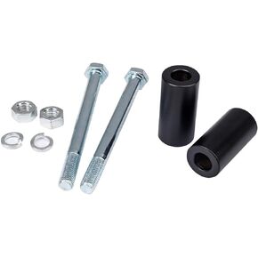 2'' Rise Handlebar Risers Extension For Harley Davidson 1'' Handlebars Black Motorcycle Spacers