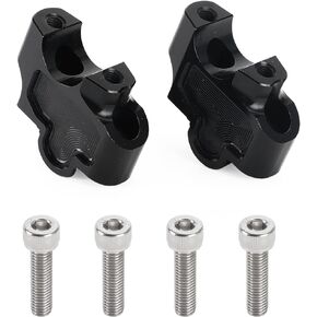Topteng Motorcycle Handlebar Risers, CNC Handle Bar Clamp Riser 27mm fits for Honda REBEL CMX 250 2017-2021, REBEL CMX300 / CMX 500 / CMX 1100 2017-2021