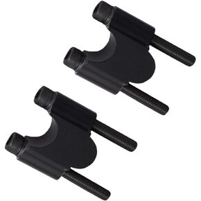 PETCHOR NC 7/8" Handlebar Riser, Clamp Motorcycle Riser, Bars Kit Rise 30mm Height, Compatible with Kawasaki Honda Suzuki ATV Dirt Bike Yamaha MT-07 MT-09 (Black)