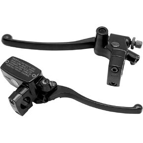 JAVIK Left & Right Brake Master Cylinder Clutch Lever for Honda VT600 VT750 VT1100 VT1300 VTX1300 VF750 (Chrome)