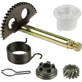 FLYPIG Kick Start Shaft Starter Gear Kit For Yamaha PW50 Peewee50 Dirt Bike Motorcycle