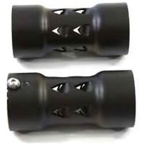 V-Twin 30-0372 - V-Slot Type Steel 2-1/4" Pipe Baffle Set