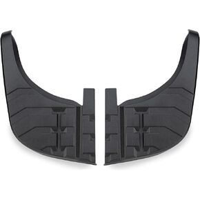 Rear Bumper Step Pad Protector Guards Cover Compatible With Toyota Tundra 2007-2013 Repalces 52163-0C040/52164-0C040 TO1196100/TO1197100(Left Driver And Right passenger Side)