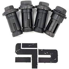 مجموعة من 4 مصدات من Southern Powersports، مسامير توسيع مرساة روك سلايدر 2014-2019 Polaris RZR Turbo 1000 XPT4 XP in Kuwait