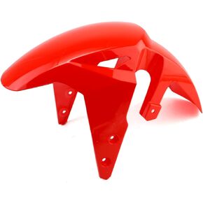 Mokuo Motorcycle Front Fender Compatible with Honda Grom MSX 125 SF 2017-2020,Orange Color