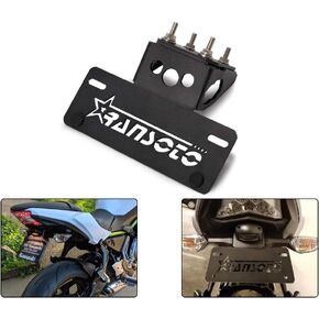 RANSOTO Ninja 650 Fender Eliminator Compatible with Kawasaki Z650 ZX650 2023 2022 2021 2020 2019 2018 2017 License Plate Mount Bracket