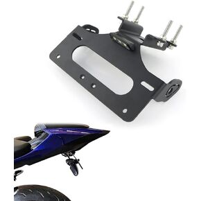 Xitomer Tail Tidy, Fender Eliminator Fit for FZ-07 MT-07 2014 2015 2016 2017 2018 2019 2020, with LED License Plate Light, Compatible with OEM/Stock Turn Signal