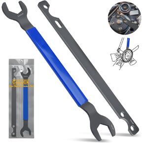Fan Clutch Wrench Set - 32mm & 36mm Wrenches Red - Fan Clutch Removal Tool Compatible with BMW, GM, Chevrolet, Fan Clutch Tool, Water Pump Holder, Fan Clutch Nut Wrench and Removal Kit