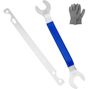 ReluxGo 32mm 36mm Fan Clutch Nut Wrench Set 2 Pieces Water Pump Pulley Holder Removal Tool Fit for BMW Ford GM Chevrolet, Nut Water Hub Removal, Removing Holding Clutch Tool, Fan Clutch Removal Tool