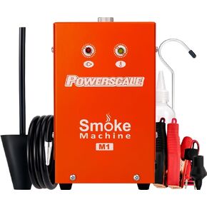 M1 Automotive Smoke Machine Built-in Air Pump, 19-23 PSI Leak Detection, 2024 Professional Tools, EVAP System, Fuel Leakage, Leakage Diagnostic Tester for All DC12V Vehicles