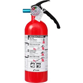 Kidde Fire Extinguisher for Home & Office Use, 5-B:C, 3.2 Lbs., USCG Approved with Strap Bracket (Included)