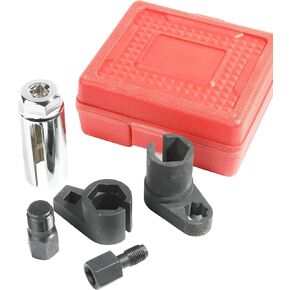 RACOONA O2 Sensor Socket,Oxygen Sensor Socket Set,Car Accessories Oxygen Sensor Wrench Remover Tool and Thread Chaser Tool,Automotive O2 Oxygen Sensor Socket for Removing and Install Oxygen Sensors