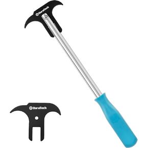 DURATECH Seal Puller with Extra Blade, Heat Treated Steel, Dual Hook Tips for Oil and Grease Seals Removal