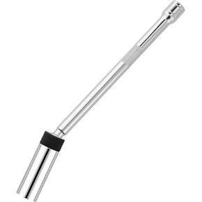 Reniteco 5/8" Magnetic Swivel Spark Plug Socket, 3/8" Drive x 8" Extension Bar,Cr-V Steel, 360 Degree Swivel, Enhanced Magnetic Design, 6 Point