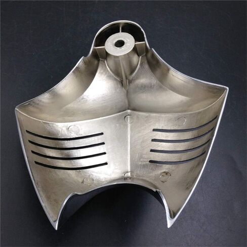 HTTMT MT246-008-A- غطاء قرن رأس النسر الكروم متوافق مع 1992 وما فوق Harley-Davidson مع حامل جانبي "جرس البقر" وجميع قضبان V مع ضوء LED أحمر in Saudi Arabia