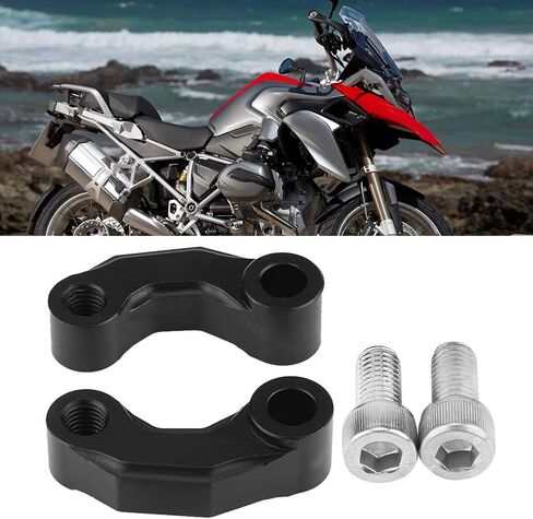 موسع المرآة - محول تركيب المرايا للدراجات النارية، محول دعامات تمديد مرآة الدراجة النارية لـ R1200GS LC، مغامرة R nine T R1200R موسعات مرآة الدراجة النارية in Kuwait