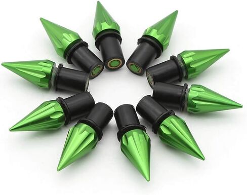 Motorcycle Black Spike Windshield Bolts Screw Nuts Fit For Honda CBR 600rr 1000rr for Suzuki GSXR 600 750 1000 for Yamaha R1 R6 R6s for Kawasaki ZX6R ZX9R ZX10R ZX12 (Black) in Kuwait