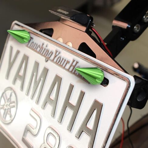 Motorcycle Black Spike Windshield Bolts Screw Nuts Fit For Honda CBR 600rr 1000rr for Suzuki GSXR 600 750 1000 for Yamaha R1 R6 R6s for Kawasaki ZX6R ZX9R ZX10R ZX12 (Black) in Kuwait