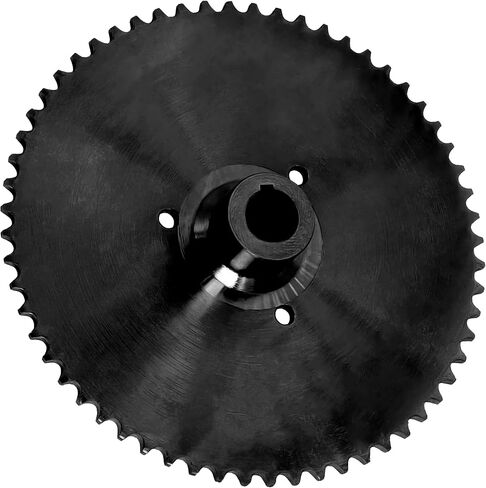 Go Kart Live Axle Steel Sprocket 60 سنًا يناسب سلسلة #40#41#420 مع 1 بوصة تتحمل 1/4 بوصة - ضرس فقط in Kuwait