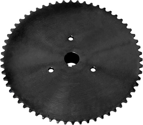 Go Kart Live Axle Steel Sprocket 60 سنًا يناسب سلسلة #40#41#420 مع 1 بوصة تتحمل 1/4 بوصة - ضرس فقط in Kuwait