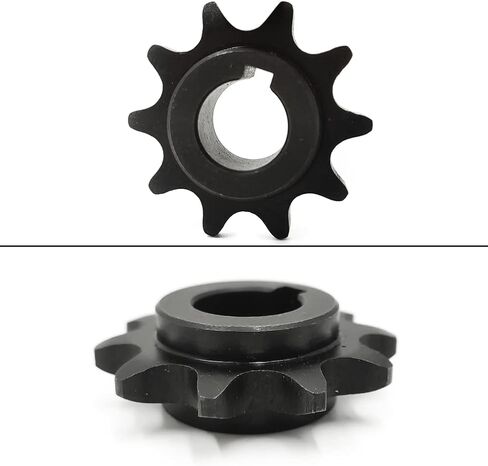 QYMOTO 40/41/420 سلسلة ضرس 10 أسنان 5/8 بوصة تتحمل 3/16 بوصة مفتاح لكولمان KT196، Hammerhead Mudhead 80T، Trailmaster XRX Go Kart Sprocket 30 سلسلة محولات عزم الدوران in Kuwait