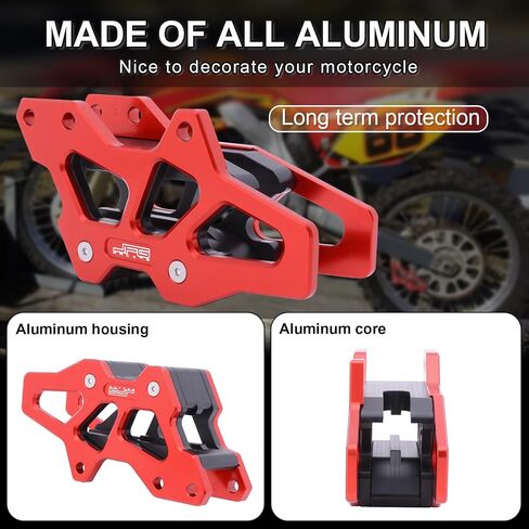 دراجة نارية سلسلة دليل الحرس حماية CNC ل CRF250R 07-23 CRF450R 07-23 CRF250X 07-17 CRF450X 08-23 CRF250RX 19-23 CRF450RX 17-23 CRF450L 19-20 CRF450RL 21-23 الدراجة الترابية in Kuwait
