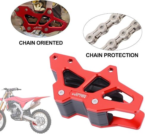 دراجة نارية سلسلة دليل الحرس حماية CNC ل CRF250R 07-23 CRF450R 07-23 CRF250X 07-17 CRF450X 08-23 CRF250RX 19-23 CRF450RX 17-23 CRF450L 19-20 CRF450RL 21-23 الدراجة الترابية in Kuwait