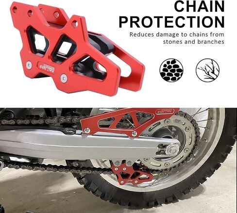 دراجة نارية سلسلة دليل الحرس حماية CNC ل CRF250R 07-23 CRF450R 07-23 CRF250X 07-17 CRF450X 08-23 CRF250RX 19-23 CRF450RX 17-23 CRF450L 19-20 CRF450RL 21-23 الدراجة الترابية in Kuwait