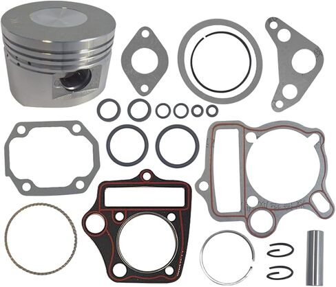 Hetong 52.4 مللي متر حلقات المكبس طوقا مجموعة تناسب 110cc 125cc كازوما تاوتاو Sunl Coolster Roketa BMS SSR ATV دراجة الطرق غير الممهدة in Kuwait
