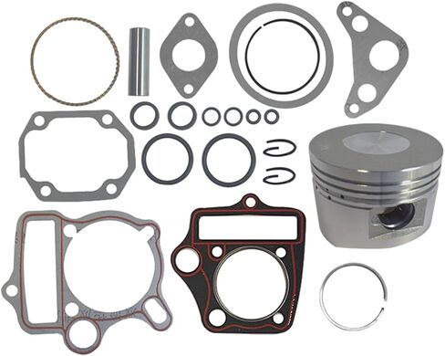 Hetong 52.4 مللي متر حلقات المكبس طوقا مجموعة تناسب 110cc 125cc كازوما تاوتاو Sunl Coolster Roketa BMS SSR ATV دراجة الطرق غير الممهدة in Kuwait
