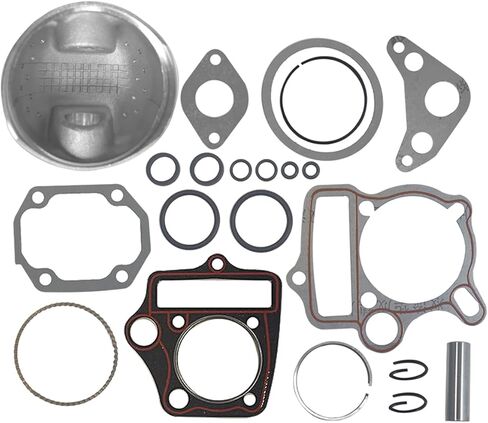 Hetong 52.4 مللي متر حلقات المكبس طوقا مجموعة تناسب 110cc 125cc كازوما تاوتاو Sunl Coolster Roketa BMS SSR ATV دراجة الطرق غير الممهدة in Kuwait