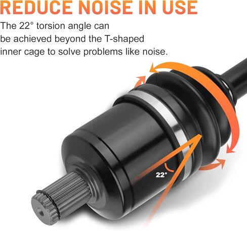 أعمدة المحور السيرة الذاتية الأمامية لـ Polaris RZR 4/ S 900 General 1000 2015 2016 2017 2018 2019 2020 2021 2022 1333263, 1333946, 1334269-1 زوج محاور ATV Powersports اليسرى واليمنى in Kuwait