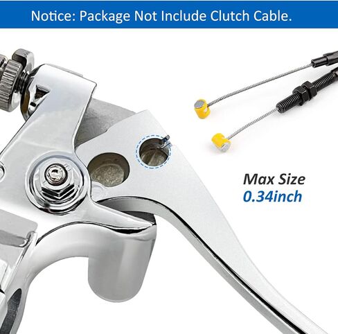 JAVIK Left Clutch Lever for Honda VT600 VT750 VT1100 VT1300 VTX1300 VF750 53172-MBA-000 53178-MAV-305 53178-MAV-750 (Black) in Saudi Arabia