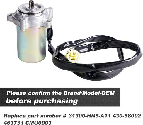 محرك التحكم في نقل الطاقة متوافق مع TRX350FE Rancher 2000-2006 TRX350TE Rancher 2000-2006 يستبدل 31300-HN5-A11 430-58002 463731 CMU0003 in Saudi Arabia
