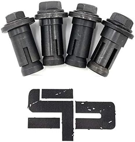 مجموعة من 4 مصدات من Southern Powersports، مسامير توسيع مرساة روك سلايدر 2014-2019 Polaris RZR Turbo 1000 XPT4 XP in Kuwait