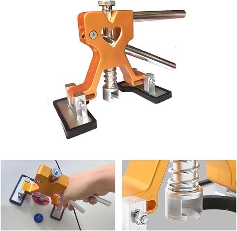 61 قطعة أداة إصلاح دنت بدون طلاء، مجموعة أدوات إصلاح دنت السيارة، عرض قابل للتعديل، مجموعة إزالة دنت السيارة in Kuwait