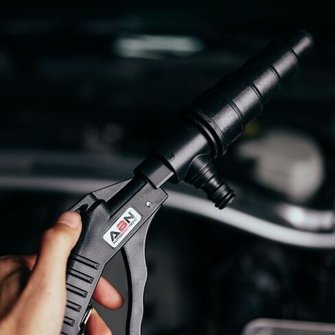 ABN Automotive Coolant Flush Machine - Air and Water Combo Coolant Backflush Gun - Multi-Size Nozzles Fit 19-40mm Hoses in Saudi Arabia