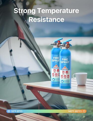 Fire Extinguisher, 5-in-1 Fire Extinguishers for The House, Kitchen, Small Fire Extinguisher for Car, Truck, Vehicle, 1-Pack in Kuwait